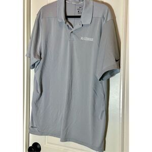 Nike Golf Dri-Fit polo gray size XL